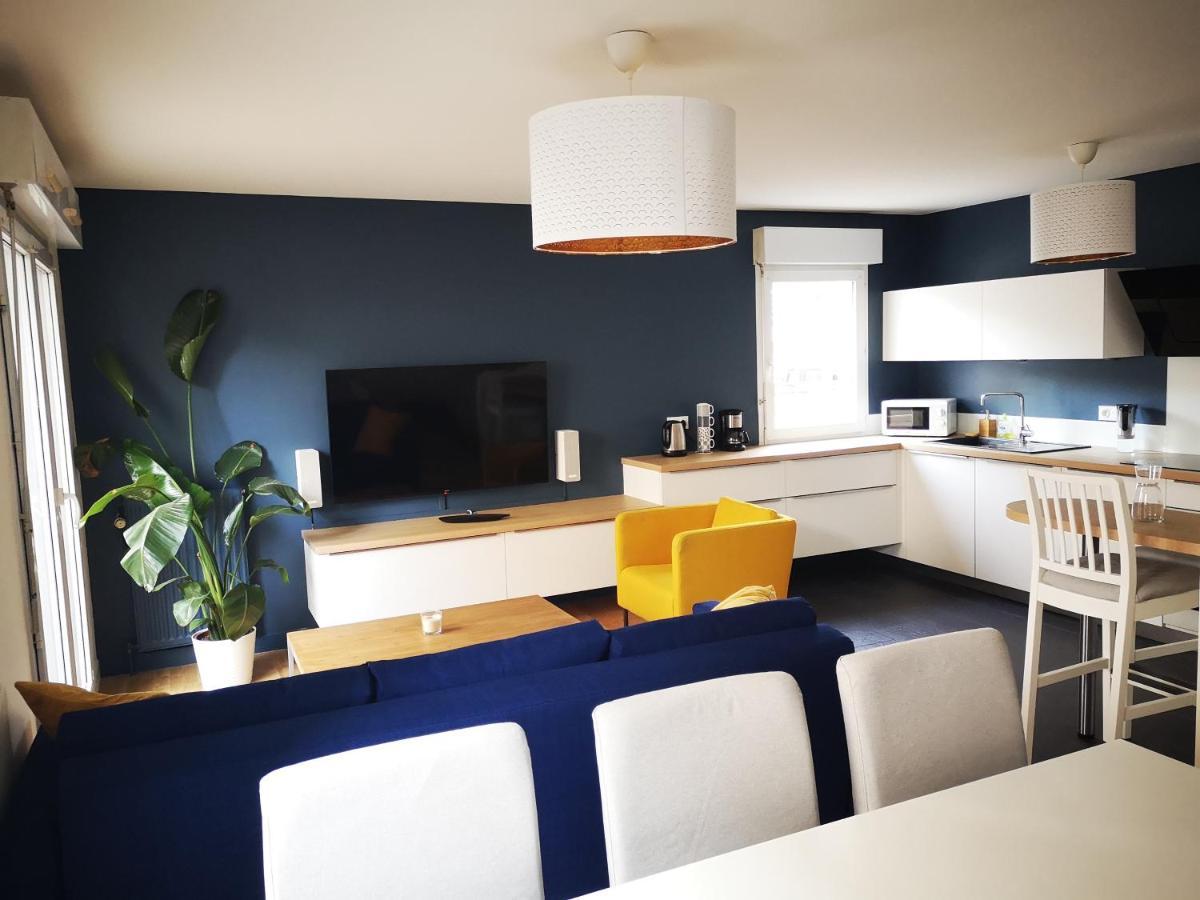 Appartement T3 Centre Ville Mabilais Au Calme. 렌 외부 사진